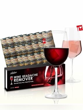 wine purifier filters 23 Individually Wrapped Single-Use Pack Red & White Wine
